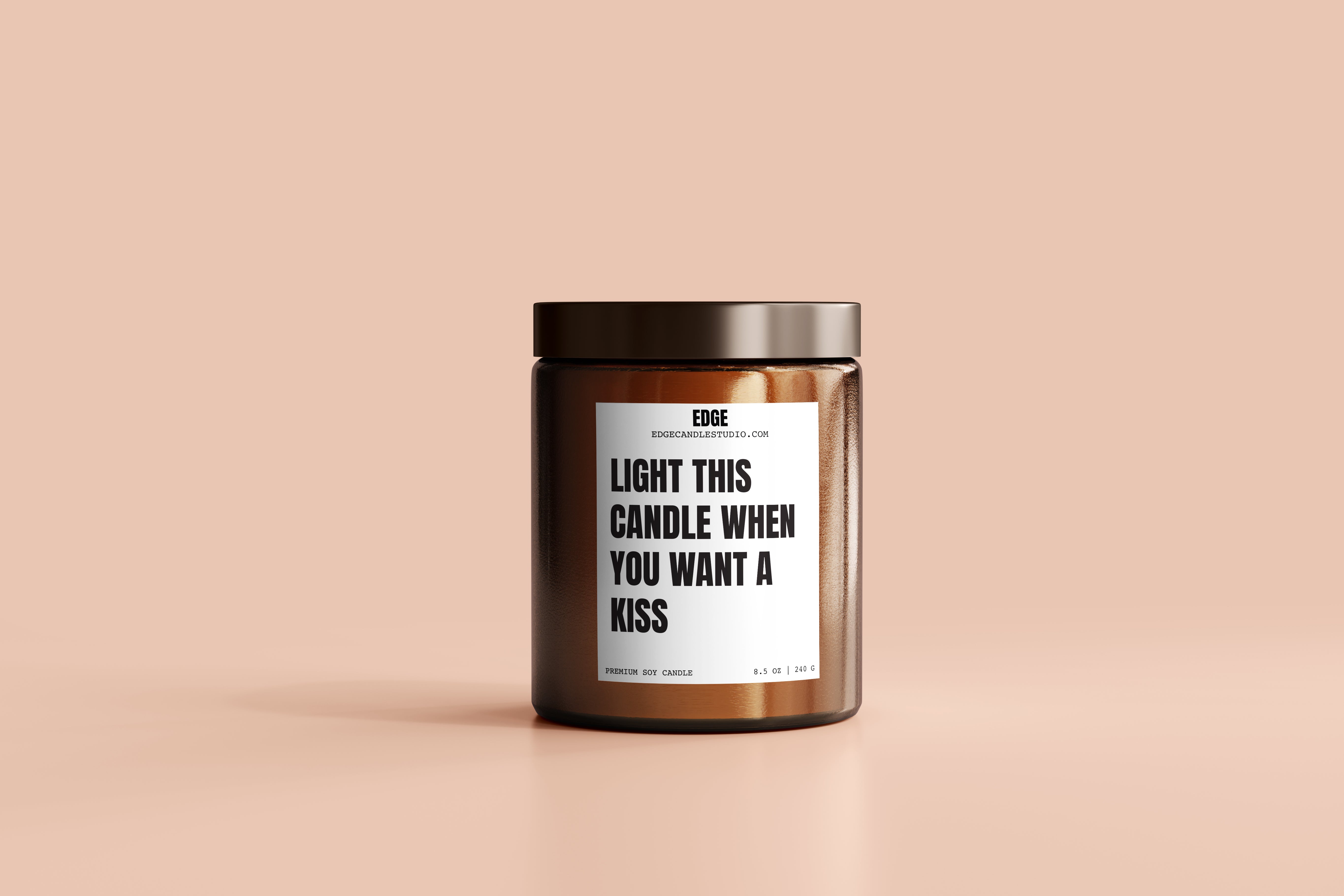 Light This Candle When You Want A Kiss