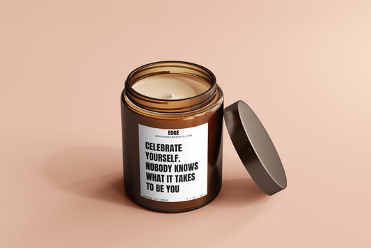 celebrate yourself candle